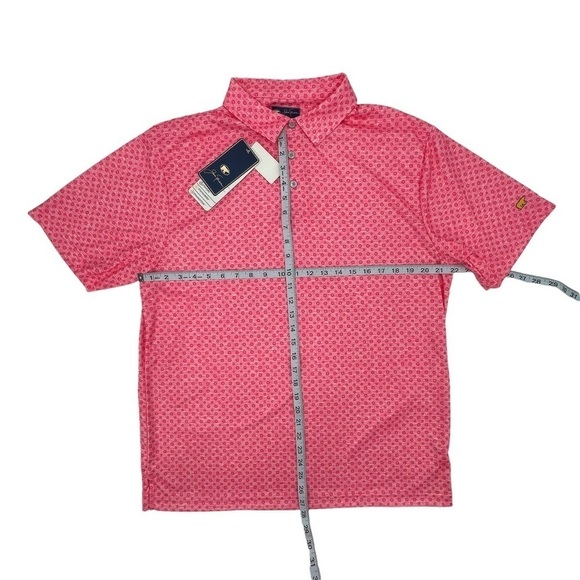 NWT Jack Nicklaus Red StayDri StayScreen StayMotion Golf Polo Shirt Size L Men's - Picture 4 of 7